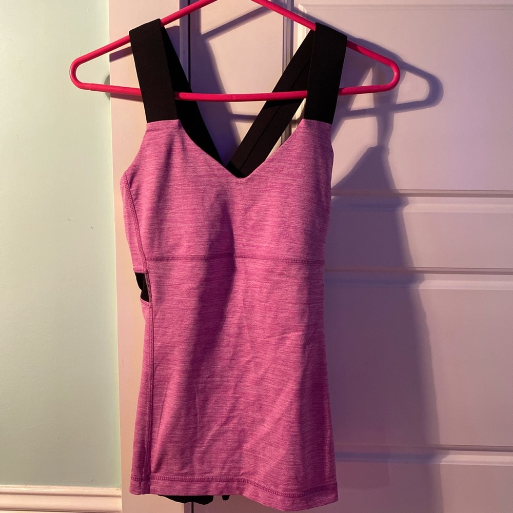 lulu lemon work out top